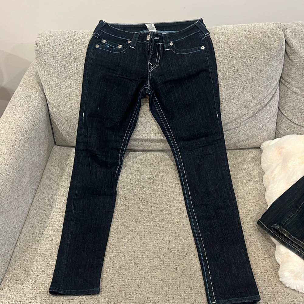 True religion jeans, size 28, worn once